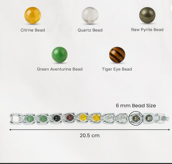 Metal Dhan Yog Bracelet - Silver