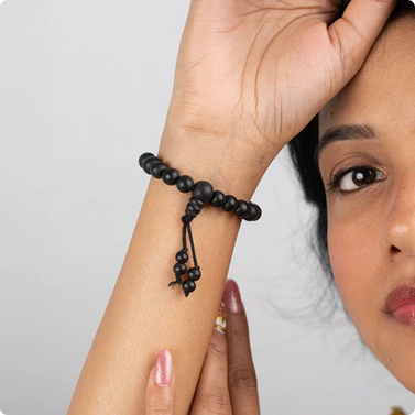 Karungali Malai Bracelet 8mm ( Govt. Certified)