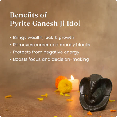 Sampoorna Ganesha Pyrite Combo