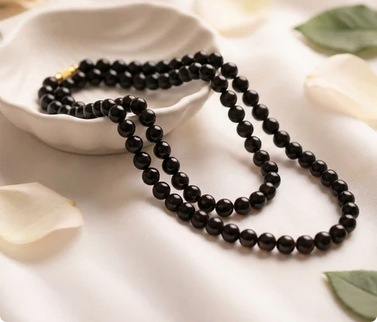 Black Obsidian Mala