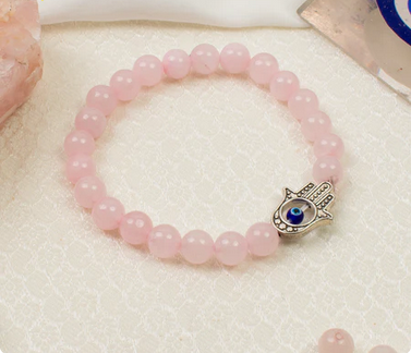 Love Attraction with Evil Eye Hamsa Bracelet
